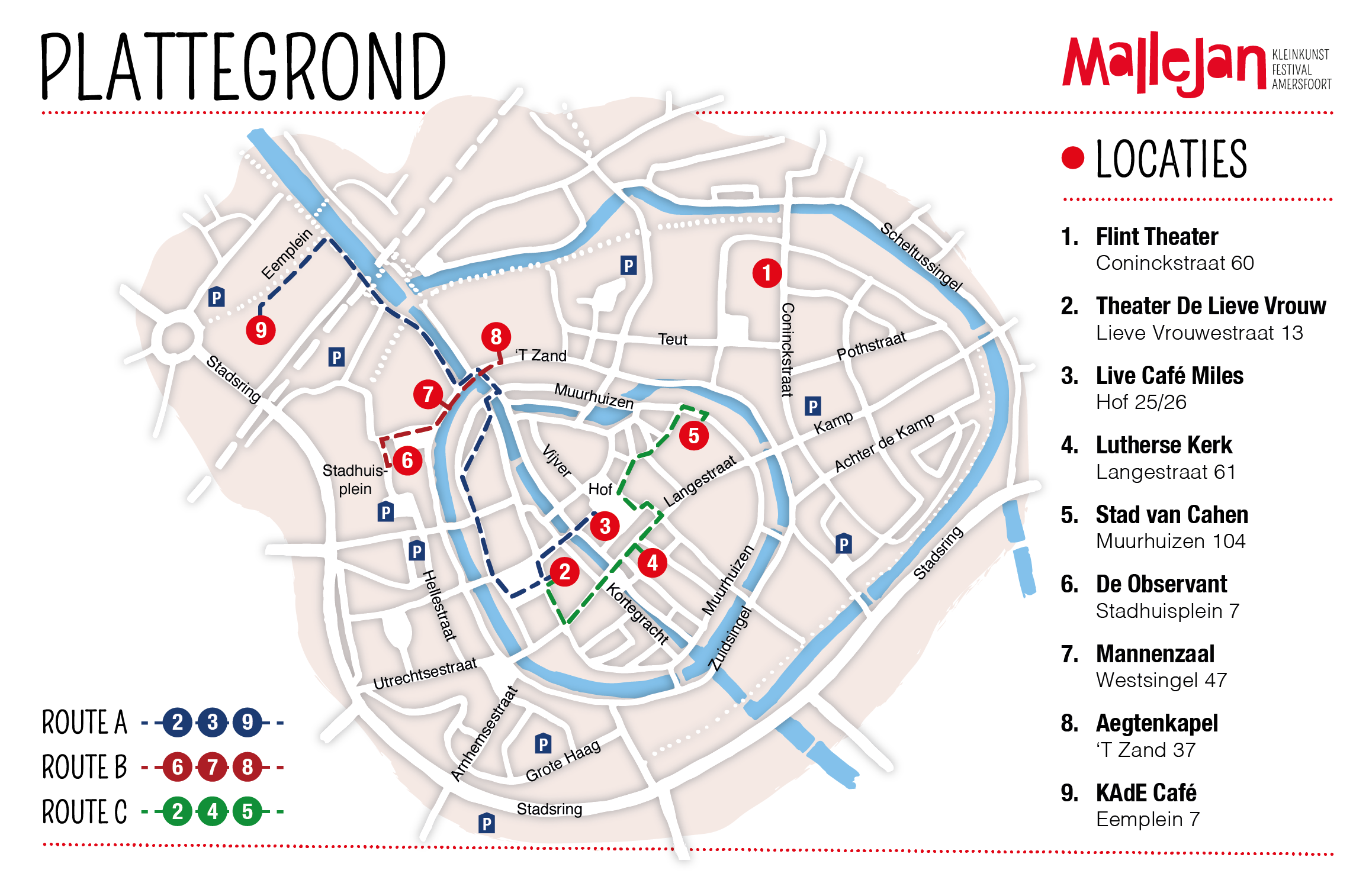 Mallejan plattegrond 2019